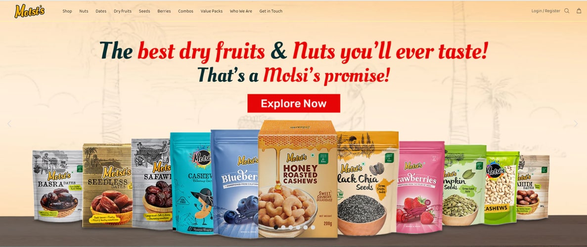 MOLSIS E-COMMERCE WEBSITE